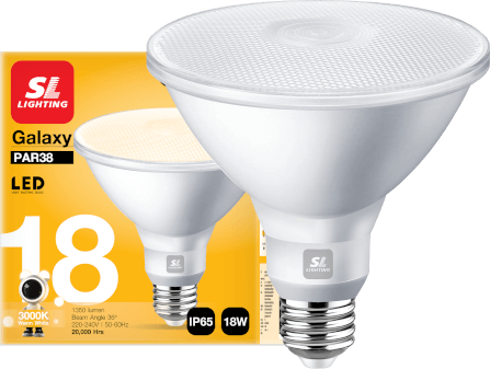 หลอด LED SL LIGHTING PAR38 36D 18 วัตต์ WARM WHITE E27_4